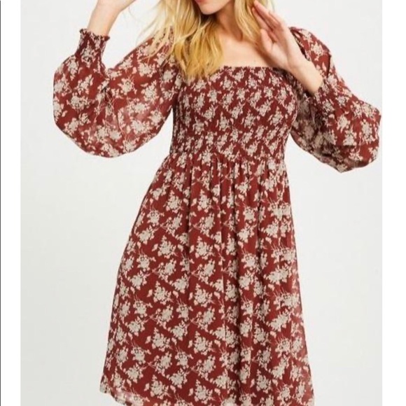 Umgee Dresses & Skirts - Maroon dress